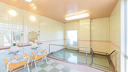 介護施設の浴場